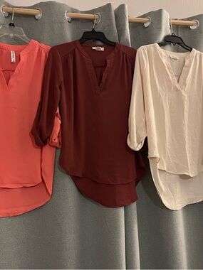 Zenana Tops Bundle-Medium-3 Piece Set